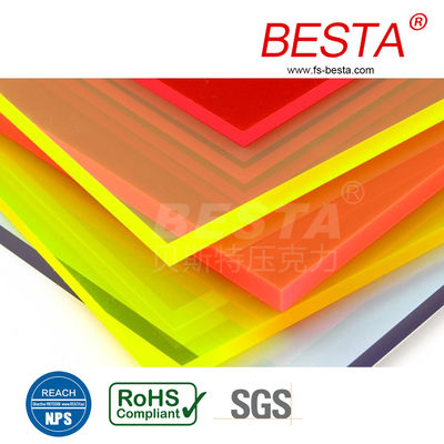 Durchsichtige 3mm Feste Glanz Acrylfolie Kunststoffplatte Farbige Acrylplatten OEM