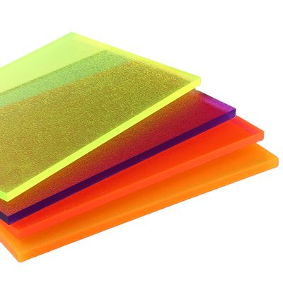 2.8mm-15mm Werbeauftrag Farb Acrylbleche zum Laserschneiden