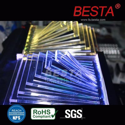 2.8mm-15mm Werbeauftrag Farb Acrylbleche zum Laserschneiden