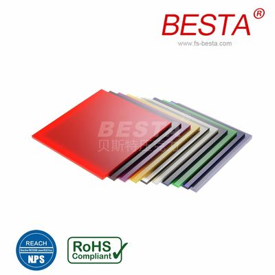 BESTA Flammschutz Transparente Acrylfolien 12 mm Anpassbar