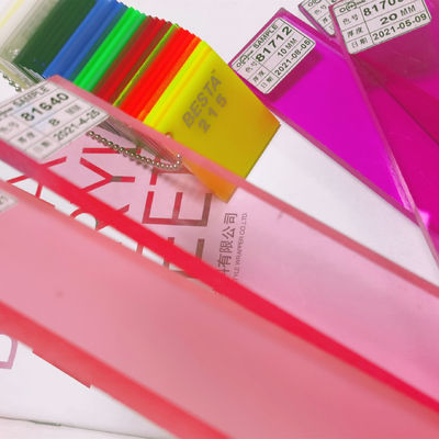 Hohe Oberflächenhärte durchsichtige Acrylbleche für hervorragende UV- und chemische Beständigkeit