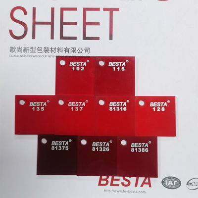 Leicht zu schneiden Extrudiertes Acrylblech mit Lichtdurchlässigkeit UV-Widerstand und Hitzebeständigkeit